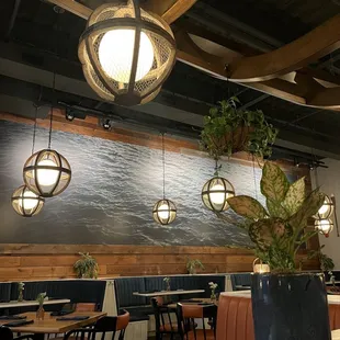 Inside of restaurant