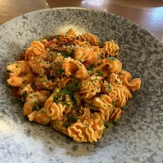 Shrimp Pasta Diavola