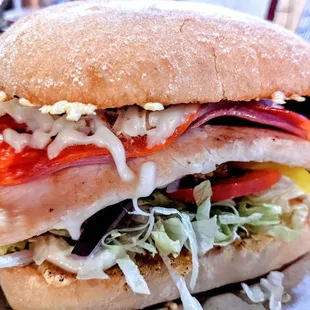 Italian Ciabatta Sandwich. Delicious