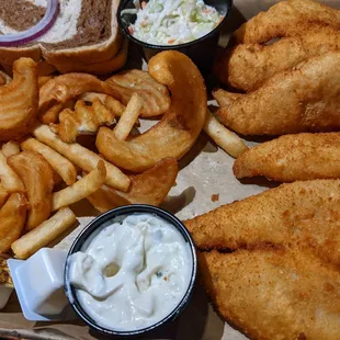 fish, fish and chips, seafood, food