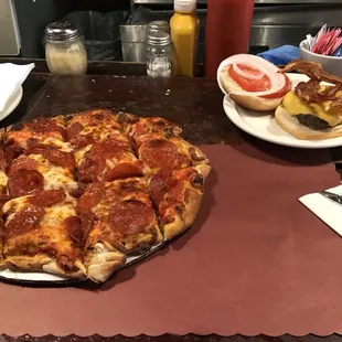 It was a surprise. Not the greatest but well done for the price. Burger is $3 before adding on bacon and cheese which is extra.