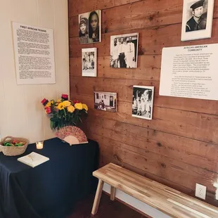 Photos of local families and their stories.