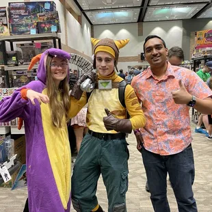 Me and cool cosplayers