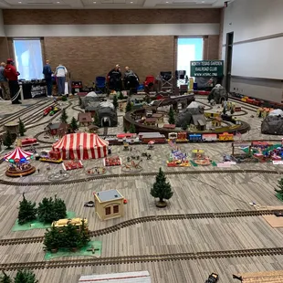 That's a BIG model train!