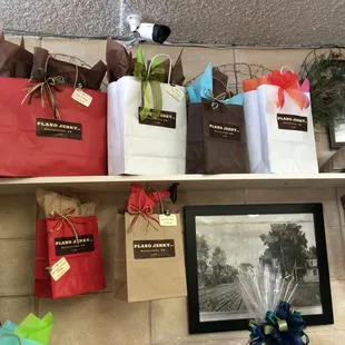 They have baskets too!