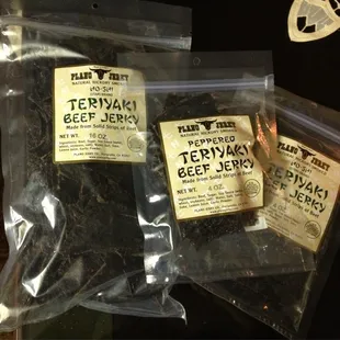 Bags for the road! Ho Shi/Teriyaki is the best!