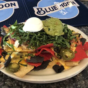 Chicken fajita nachos (full order)