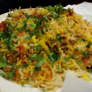 Chicken biryani