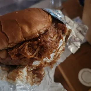 BBQ Jackfruit Sandwich