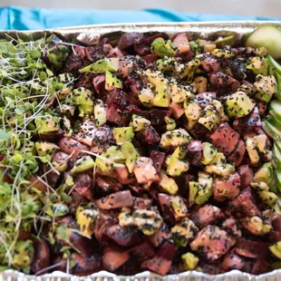 Spicy Beet Poke
