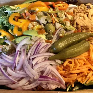 The Best Salad on this side of Heaven. Extremely Delicious.