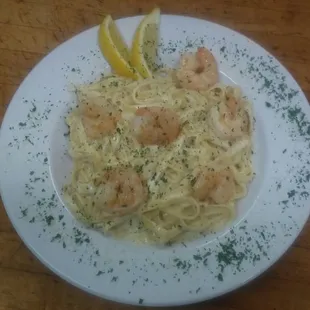 Shrimp Alfredo