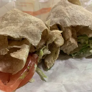 Crispy Chicken Wrap