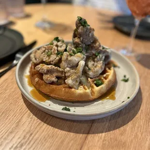 Chicken and CHICK'N &amp; WAFFLE