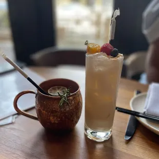 cucumber mule and saturday morning