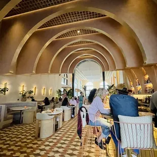 Interior near the entrance; vibes are on point