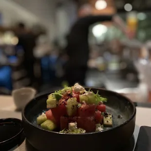 Watermelon salad