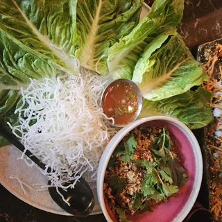 Thai Lettuce Wraps