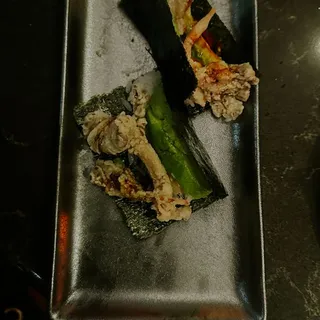 Crispy Mushroom Hand Roll