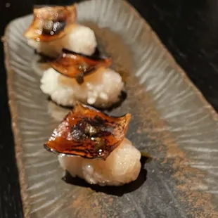 Mushroom nigiri