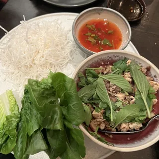 THAI LETTUCE WRAPS
