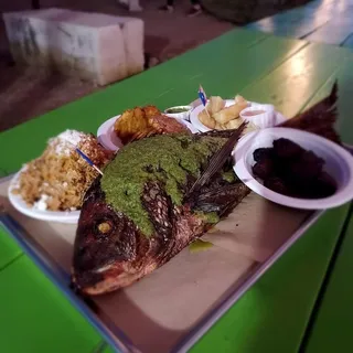 Pescado frito