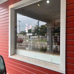 a storefront window