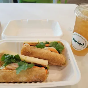 Falafel Banh Mi &amp; Lemonade