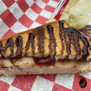 Turkey, Swiss and raspberry melt!!