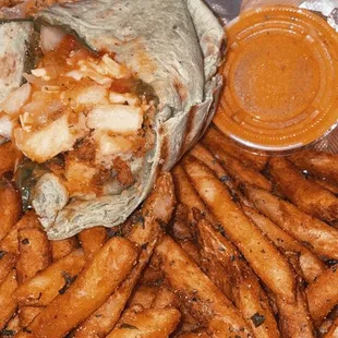 Buffalo Chickn Wrap