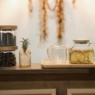 Best selection of Floral and Herbal Teas in town.