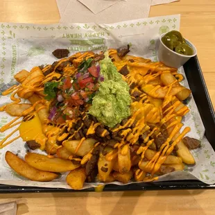 Cali fries - they changed their fry shape