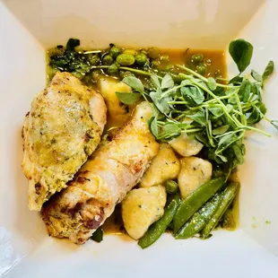 Stuffed chicken