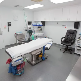 In office surgery suite (AAAASF certified)