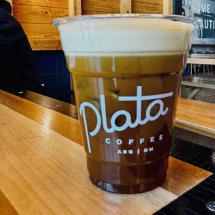 Off menu "Steam Punk" espresso. What an amazing and refreshing spring drink