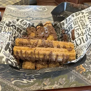 The churros were outstanding!