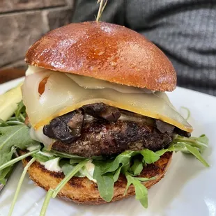 Smoked Mozzarella Burger*