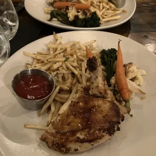 Pan-Roasted Herb Dijon Marinated Half Chicken