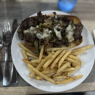 Philly cheesesteak