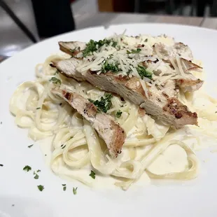 Chicken and Alfredo