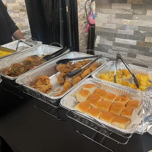 They offer Buffet for Private Catering Events! Call to let them cater your next special occasion!