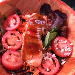 Baked Salmon Salad