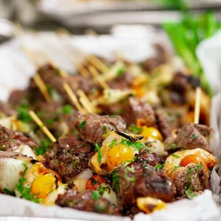 Beef Skewers
