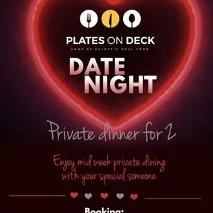 Plan that special night for that special someone! Book your private dining experience today...