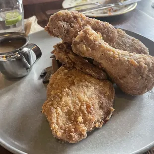 Crispy Coq Au Vin