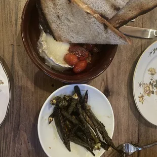 Charred Okra