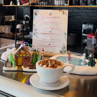 Celebrate the holiday season with our special winter menu!