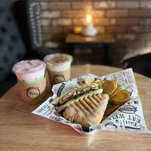 Most popular Items!! 

- Strawberry Chacha
- Brown Sugar Shaken Espresso
- Basil pesto Chicken Panini 

Come and Enjoy your brunch.