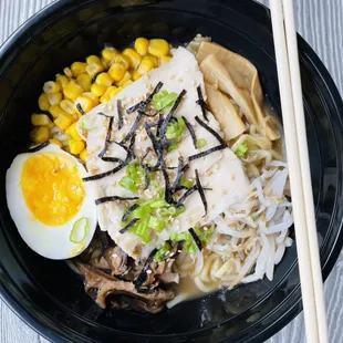 Grilled chicken Ramen