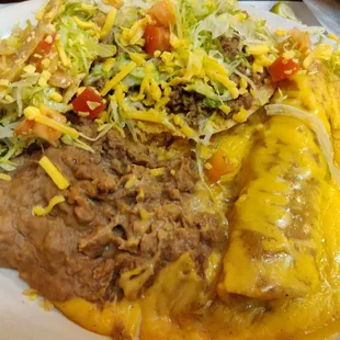 Beef combo is yummy.